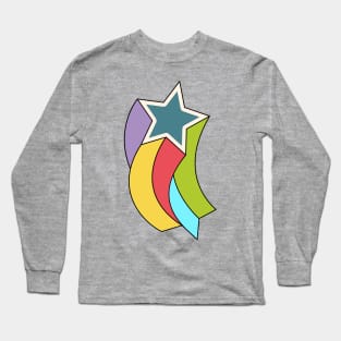 Colorful Star Long Sleeve T-Shirt